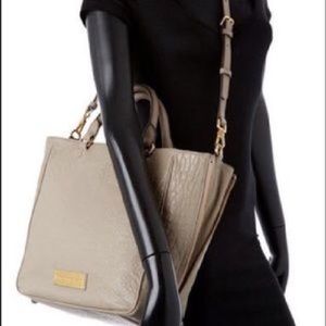 Marc Jacobs Washed Convertible Satchel bag Gray